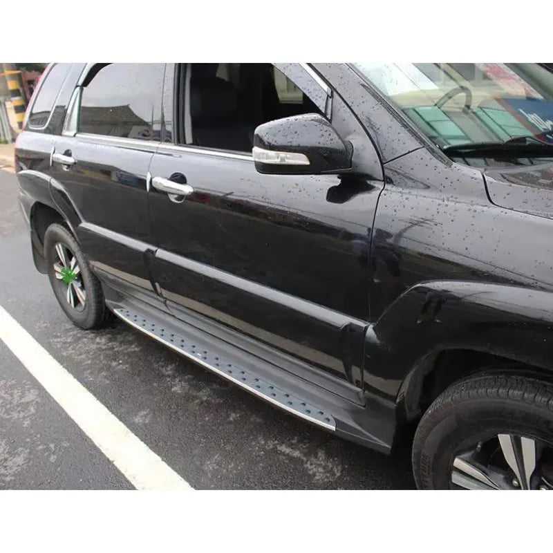Aluminum Alloy Car Side Steps Pedal Performance Parts for 2009-2017  KIA SPORTAGE  Car Accessories