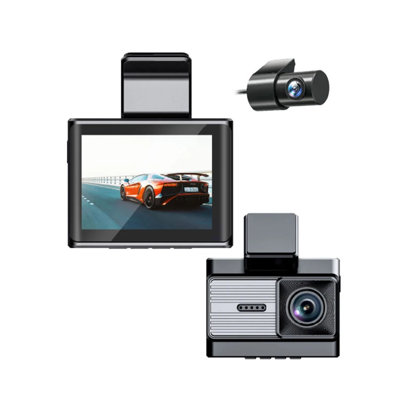 Dash Cam 3.2 Inch Screen UHD 4K WiFi GPS Ad-Free APP Car DVR