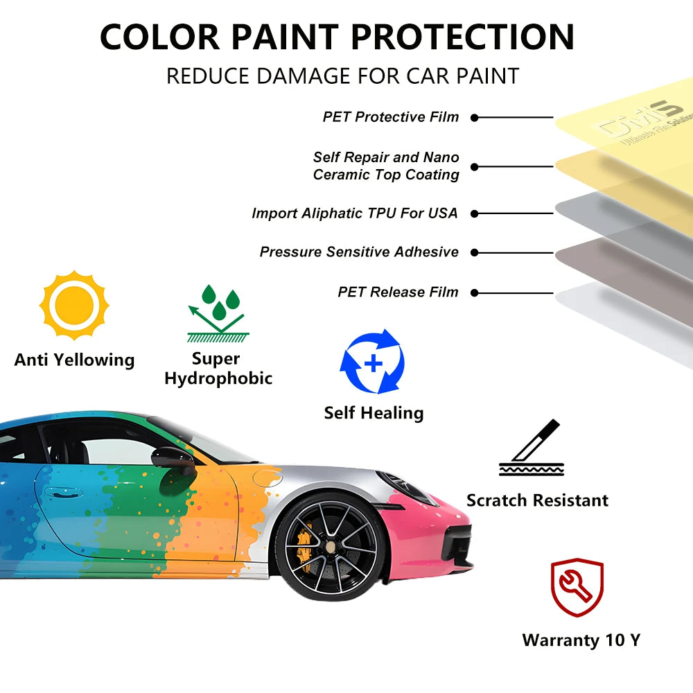 Factory Vinyl Film Car Wrap Film Vinyl Wrap for Cars