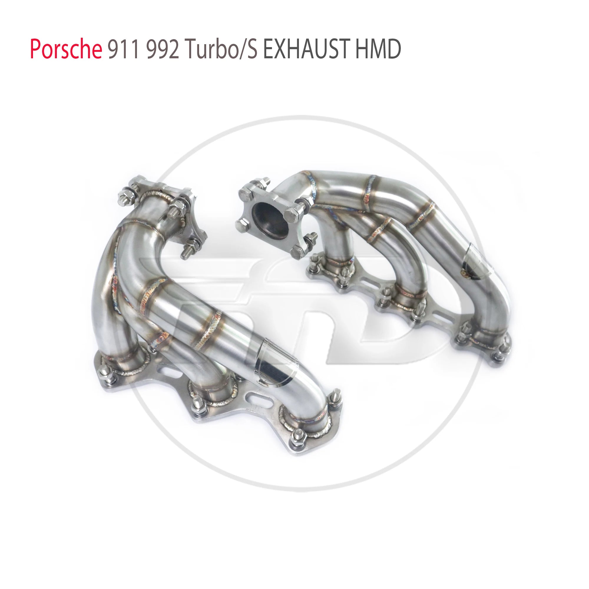 HMD Exhaust System Performance Manifold for Porsche 911 992 Turbo S 2020+ Car Accessories Racing Header