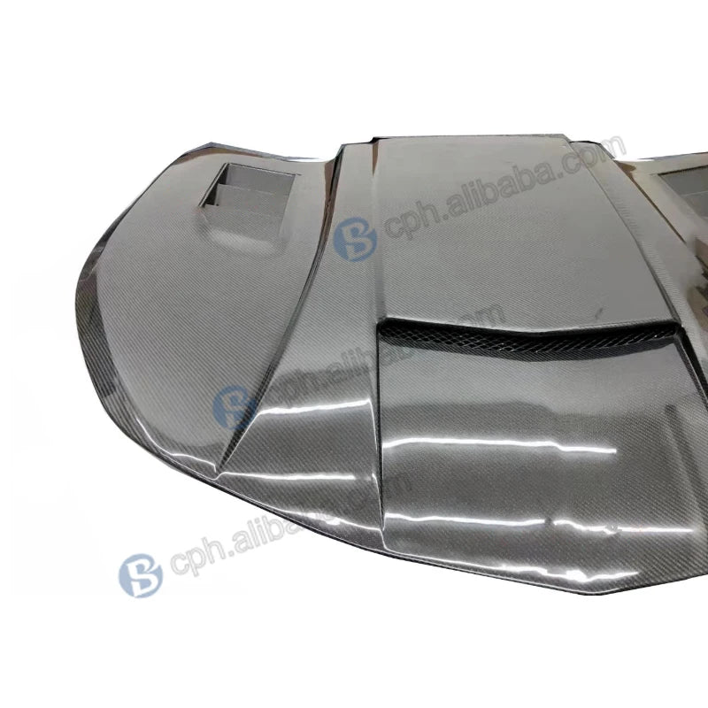 Car Exterior Parts Real Carbon Fiber Hood For Chevrolet Camaro SS 5 Gen 2010-2013 Engine Hoods