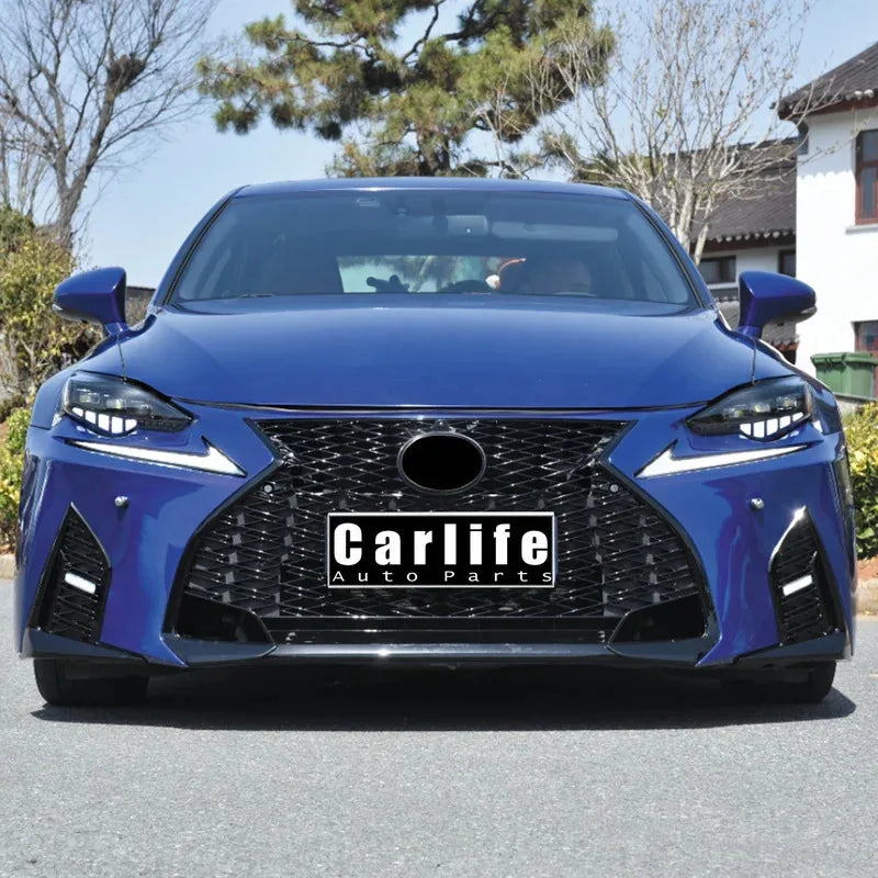 Car Bumpers Parts  IS IS250 IS300 ISF 2013 2014 2015 2016 Year Facelift To 2021 4IS Model With Bumpers Grilles