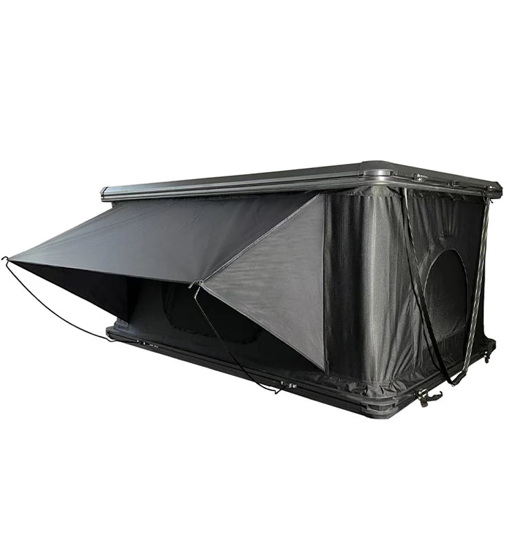 1-2 Person Camping  Offroad Car Roof Top Tent Hard Shell Waterproof Windproof  Large Space  Car Roof Top Tent