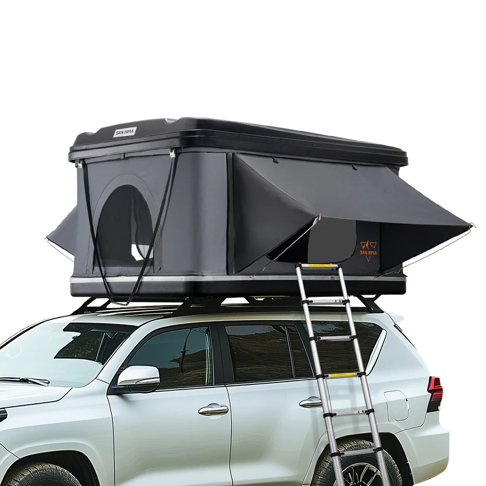 130x125CM Car Roof Tent,Aluminum Alloy Material ABS Hard Shell,Quick Opening,Waterproof Camping Tent for SUV Campervan