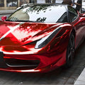 Mirror Chrome Red Car Wrap Vinyl for Full Car Vehicle Body Decoration Wrapping Film Foil Stickers High Quality PET Material