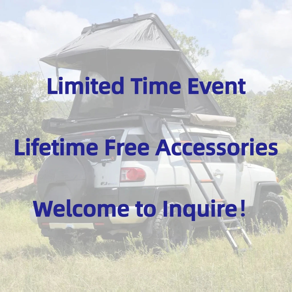 Factory Price Light Weight Rooftop Tent Aluminum Camping Car Roof Tent Pop up Hard Shell Roof Top Tent for Car