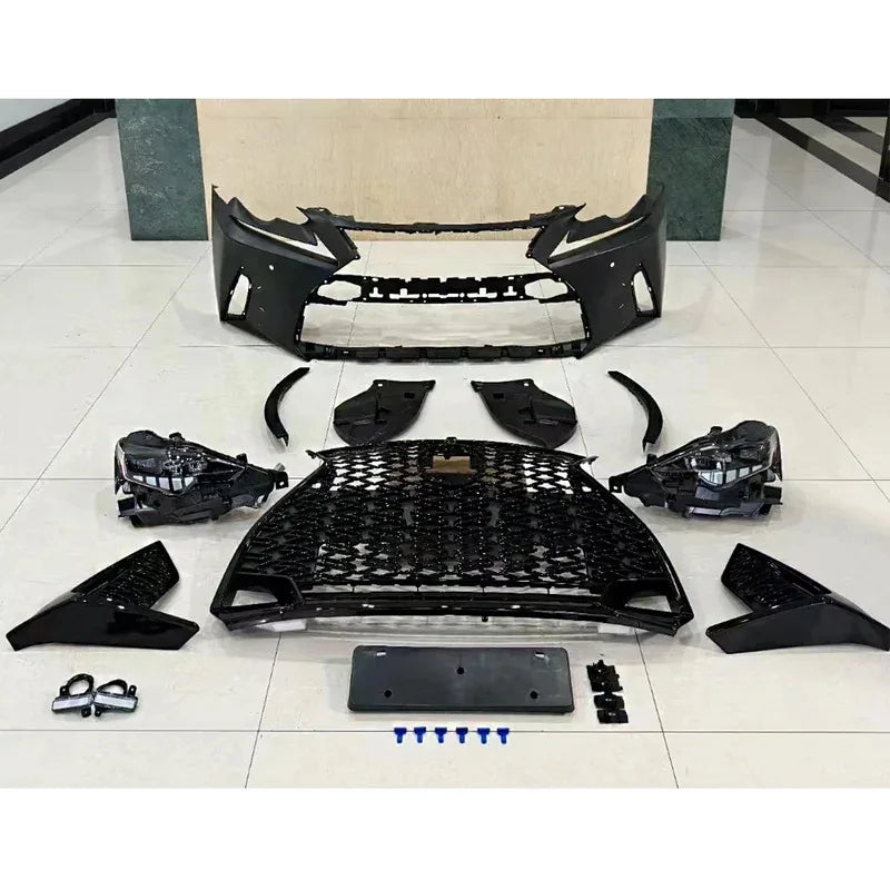 Car Bumpers Parts  IS IS250 IS300 ISF 2013 2014 2015 2016 Year Facelift To 2021 4IS Model With Bumpers Grilles