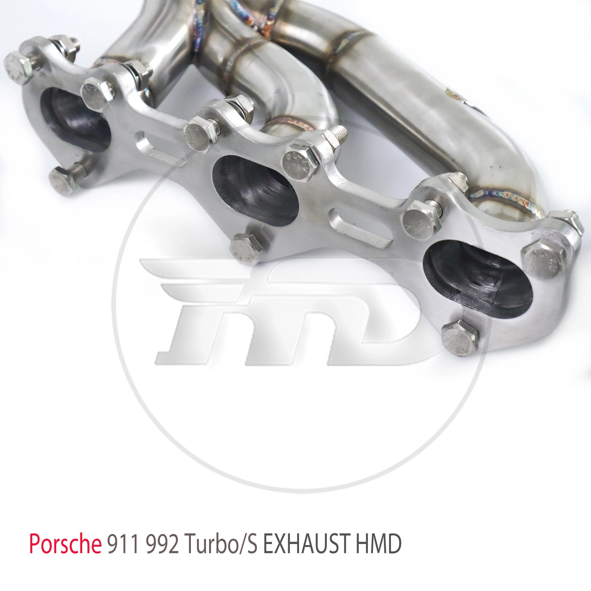 HMD Exhaust System Performance Manifold for Porsche 911 992 Turbo S 2020+ Car Accessories Racing Header